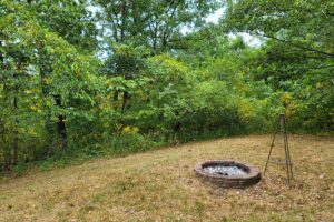 8 Acres Wooded Land with 28’ Camper near De Soto, WI!