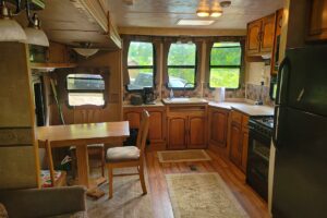 8 Acres Wooded Land with 28’ Camper near De Soto, WI!