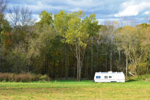 14 Acres of Woods & Meadow with Camper in Southwest Wisconsin!