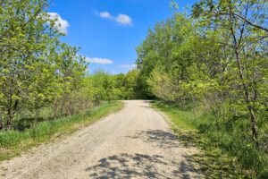 Blufftop property for sale with view of Mississippi River, in Southwest Wisconsin