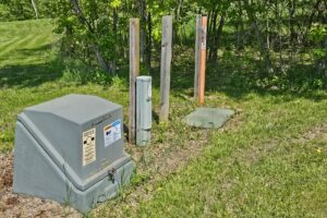 Blufftop property for sale with view of Mississippi River, in Southwest Wisconsin