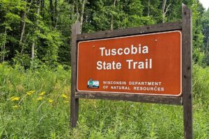 Land for sale in Northwest Wisconsin near Tuscobia State Trail.