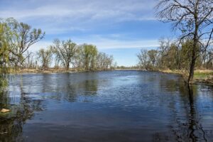 Waterfront property for sale on Fox River near Montello, WI