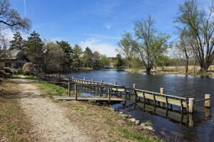 Waterfront property for sale on Fox River near Montello, WI