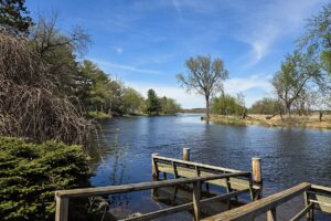 Waterfront property for sale on Fox River near Montello, WI